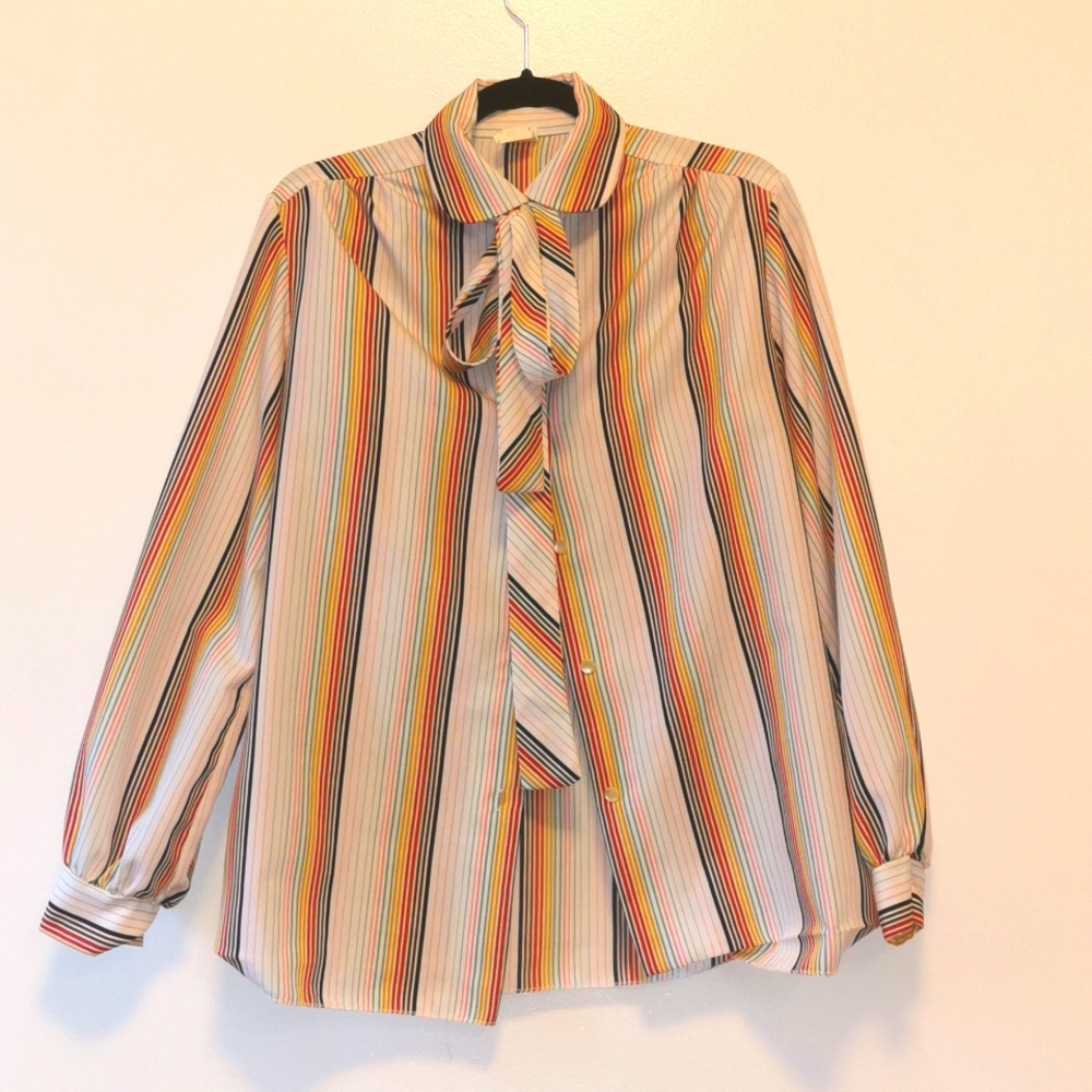 Multicolor Striped Blouse